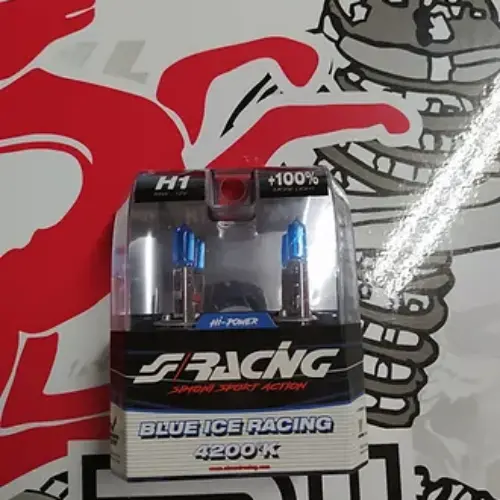 Kit 2 Lampadine Blue Ice Racing, attacco H1