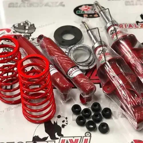 Kit completo ammortizzatori da carico +3 cm panda 2wd prima serie da 1980 a 2003