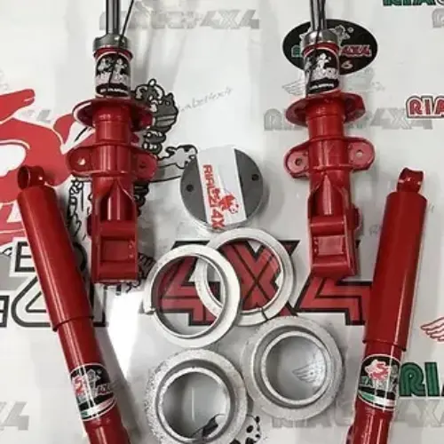 Kit completo ammortizzatori da 5 cm panda 2wd prima serie da 1980 a 2003 / DOPPIO SPESSORE