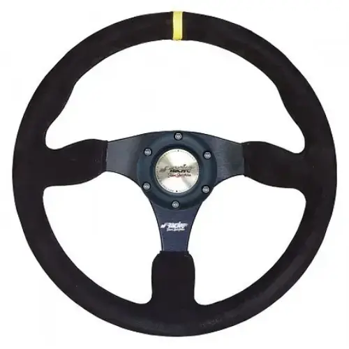 Volante universale a calice con cuciture gialle
